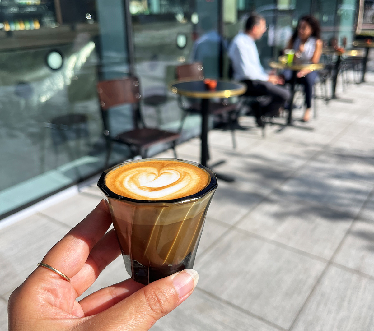 קורטדו בבית הקפה mae ברמת גן. צילום: דיקלה דנינו