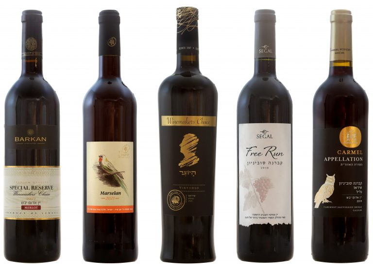 יינות אדומים מומלצים זוכים בתחרות Best Value 2022. צילום: Sommelier