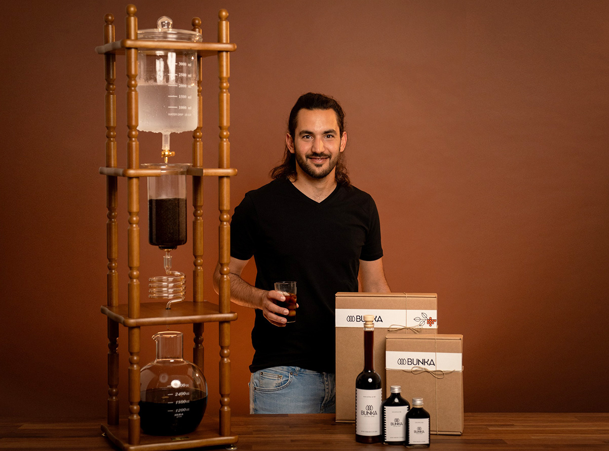 אלי תבו, קפה Bunka. צילום: תמיר חיון