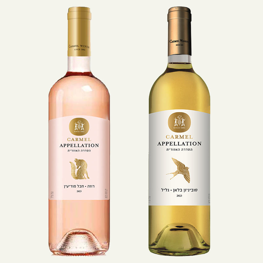יינות חדשים מהסדרה האזורית של יקבי כרמל. צילום: איל קרן