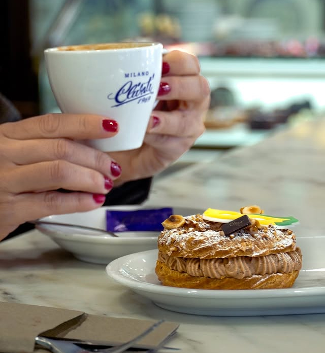 פסטיצ'ריה Clivati שליד הפארק הגדול במילאנו. צילום: אינסטגרם @clivati_1969