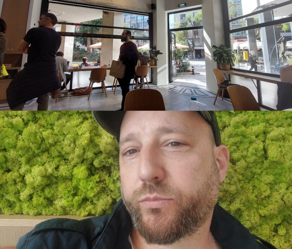 איתי שקד באתונה, מחפש את הקפה היווני מספר 1. צילום: איתי שקד