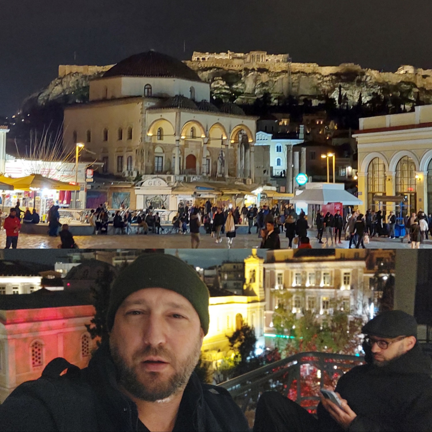 איתי שקד והבויפרנד חוגגים אניברסרי 12 באתונה. צילום: איתי שקד