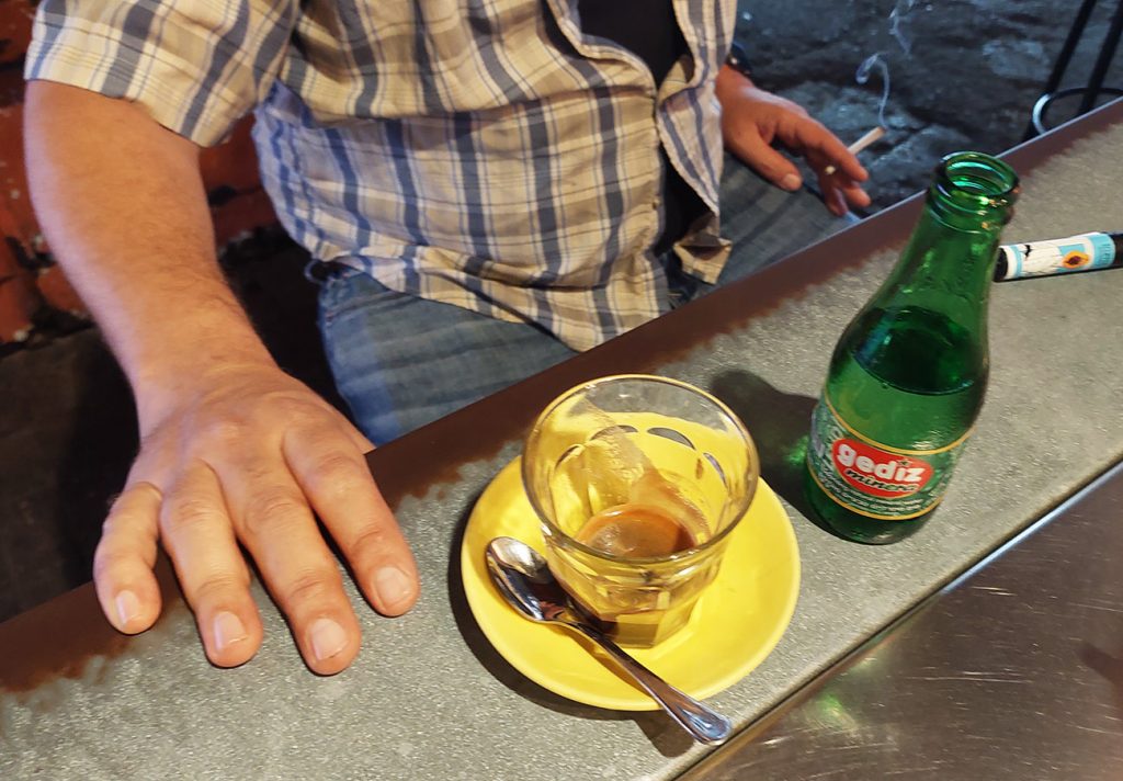 אספרסו כפול וסודה. צילום: איתי שקד