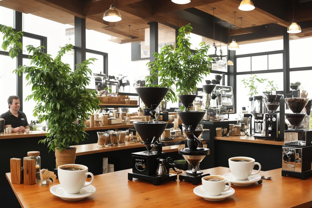 בית קפה - אילוסטרציה AI