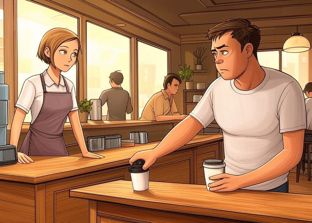 די להחזרות. בית קפה זה לא חייט אישי שתופר לכם חליפה מאפס