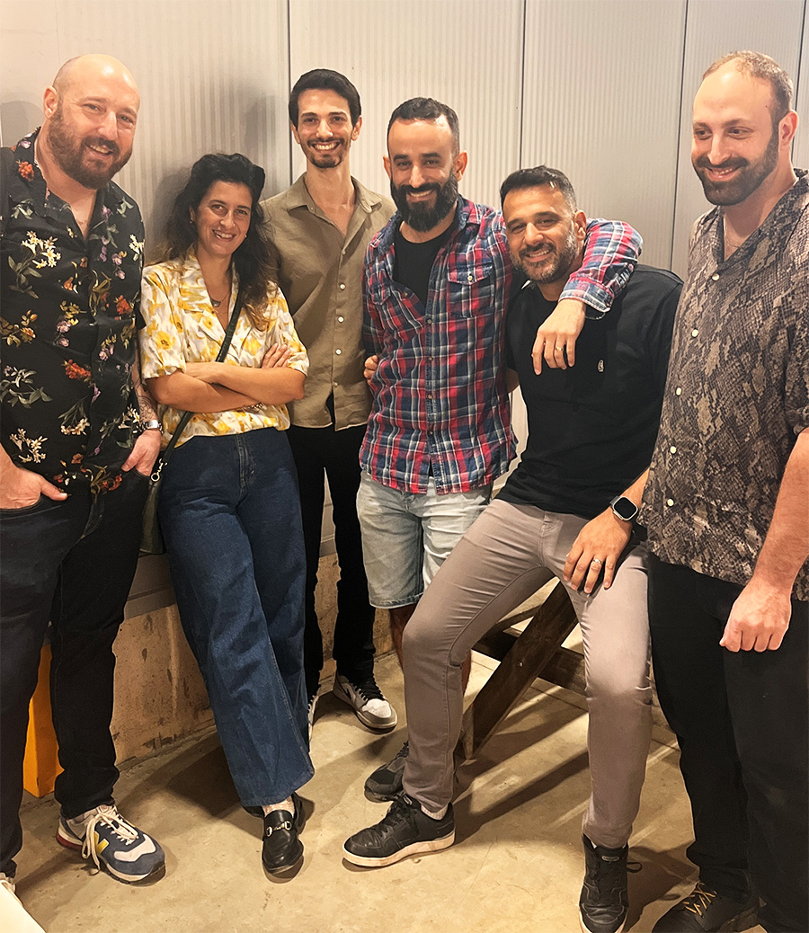 אורחים באירוע של קופי-טק