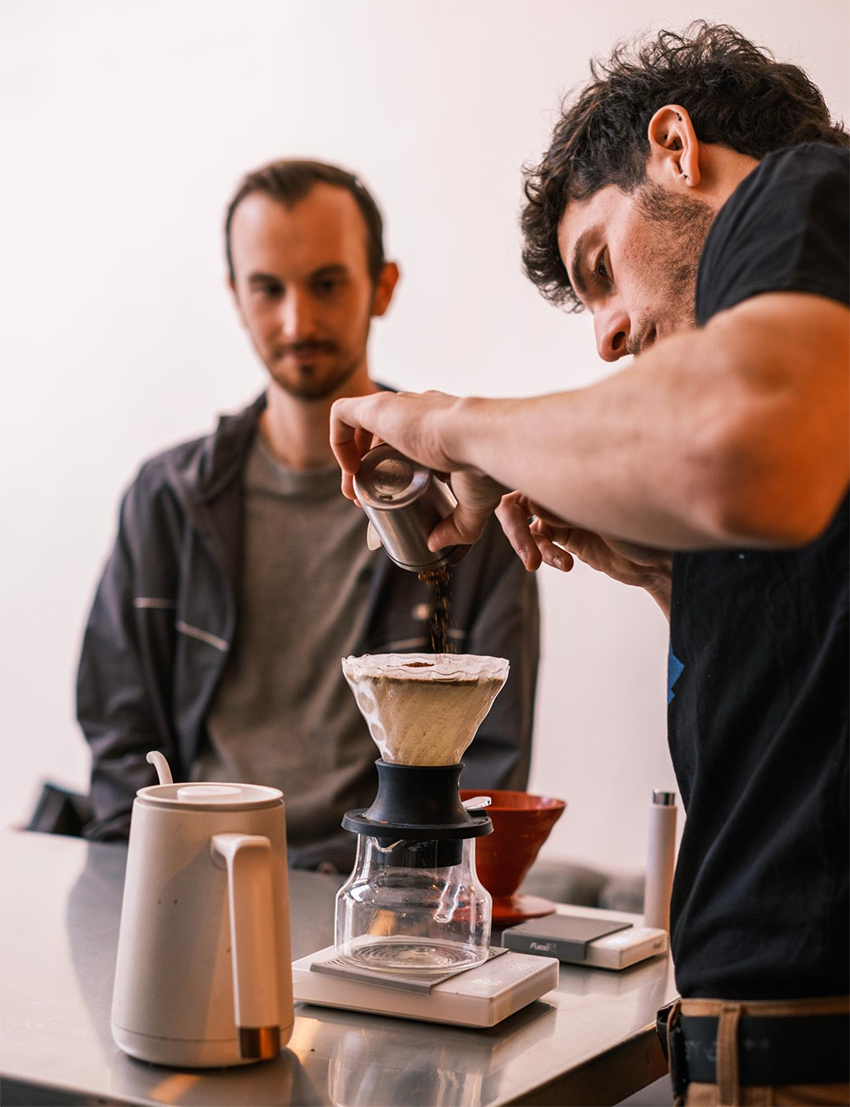 קפה פילטר. צילום: באדיבות Concept:coffee