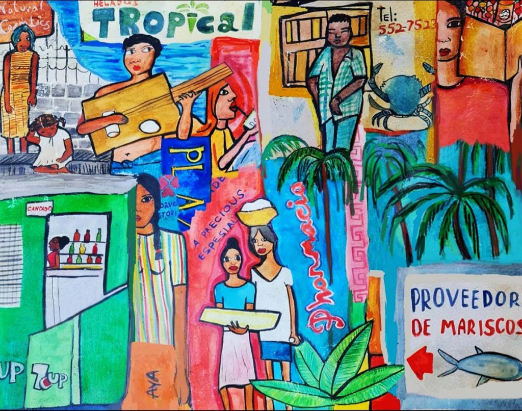 סנטו דומינגו. איור: איה אליגון