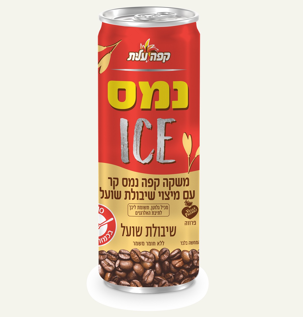 קפה נמס אייס שיבולת שועל של עלית. צילום: שטראוס
