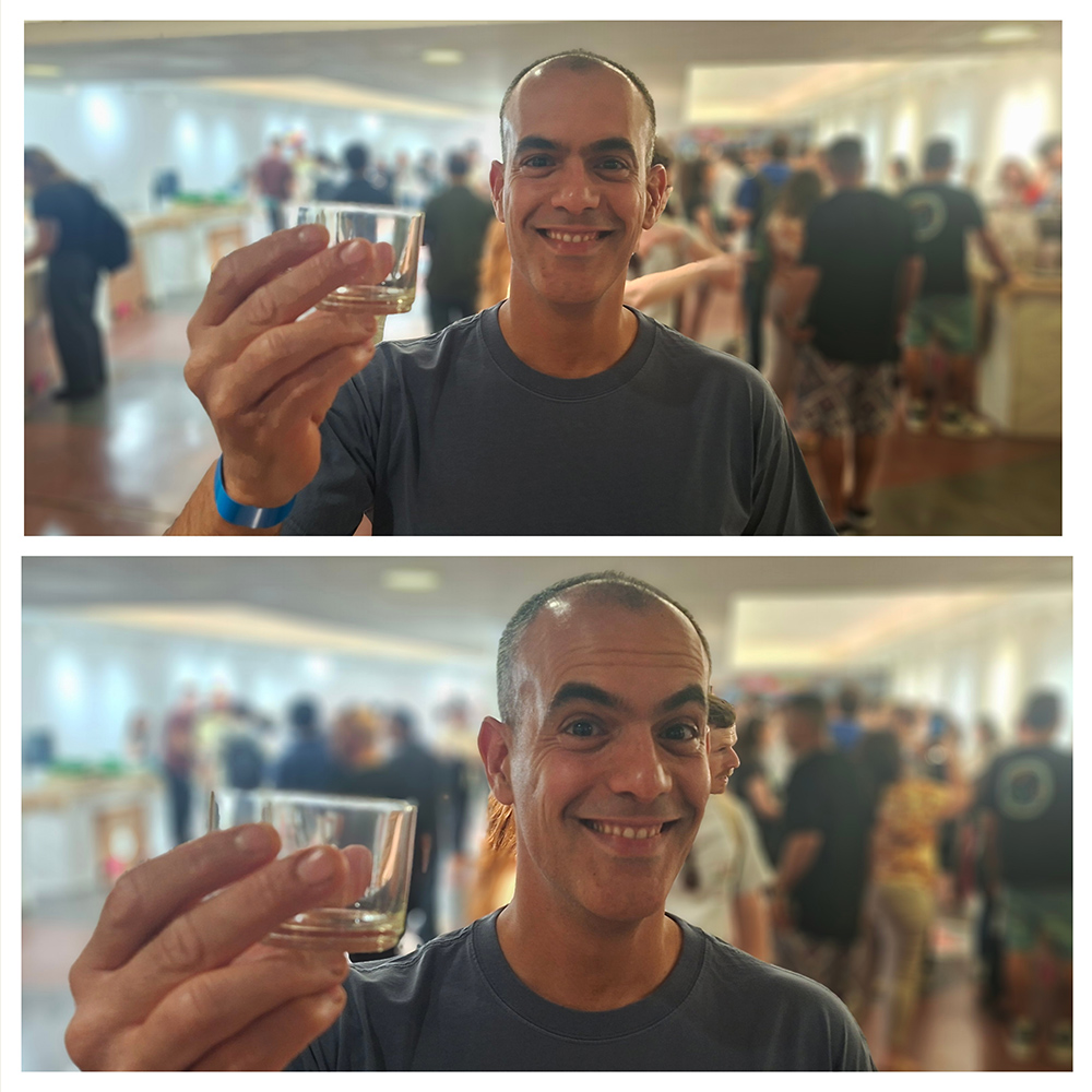 מדריך הקפה אורי קטן בפסטיבל "חגיגה של קפה" של מגזין שותים בדיזנגוף סנטר (צילום: איתי שקד)