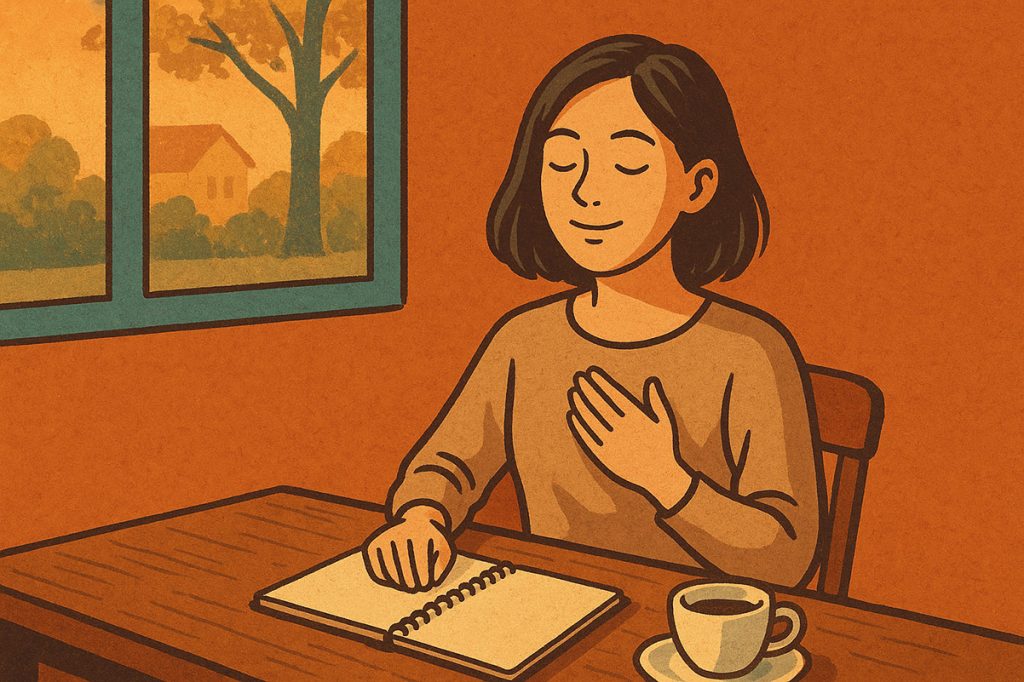 איקיגאי בבית קפה. אילוסטרציה