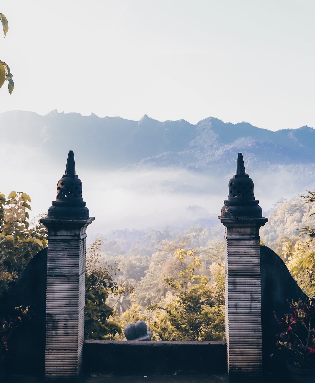 מקדש אבוד ביערות הגשם באי ג'אווה, אינדונזיה. צילום: Windo Nugroho