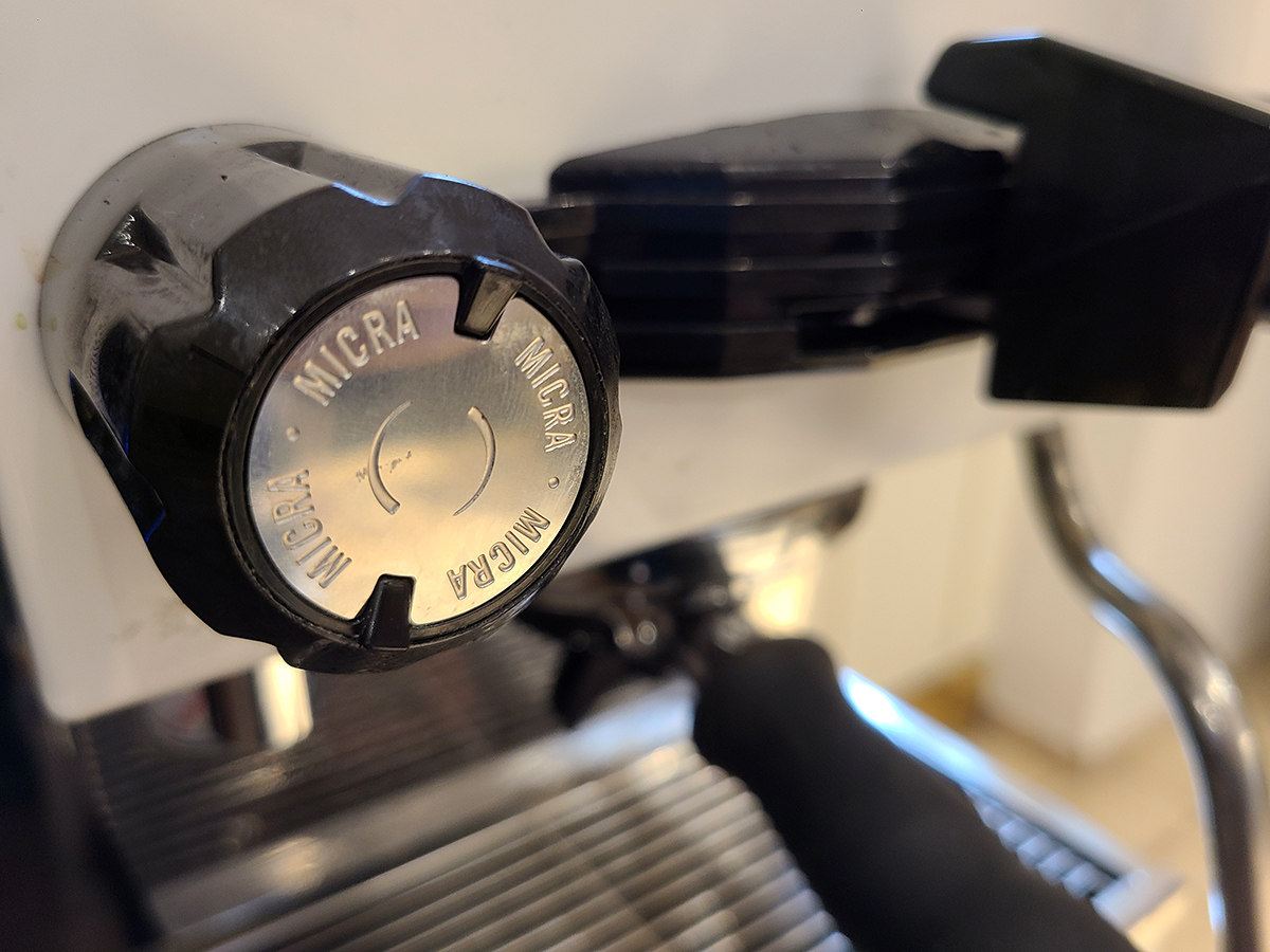 מכונת קפה לה מרזוקו לינאה Micra. צילום: מגזין שותים