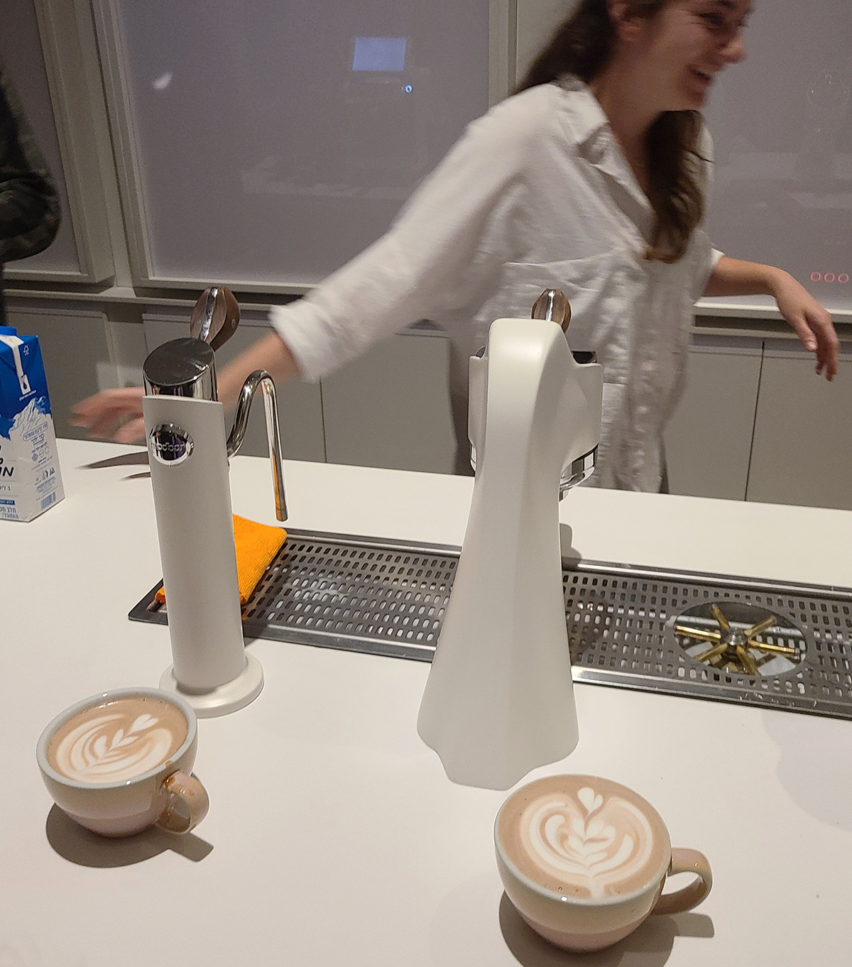 תחרות לאטה ארט באווירה קלילה. צילום: מגזין שותים