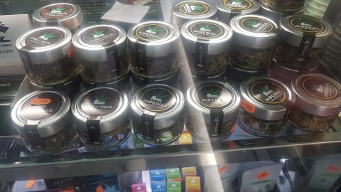 קנאביס חוקי בקופישופ ברומא. צילום: שותים