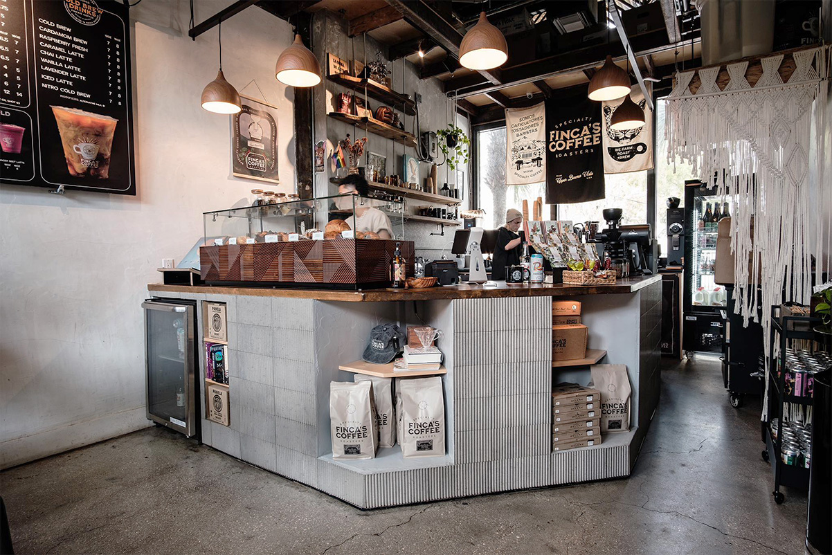 בית הקפה Finca's Coffee במיאמי. צילום: @fincascoffee