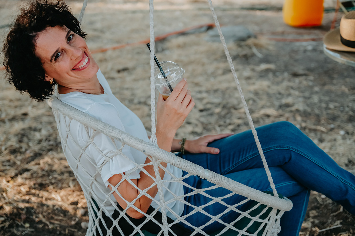 גרופית של עגלות קפה, מיכל ספיר Coffee Trail. צילום: דיאנה ספיר