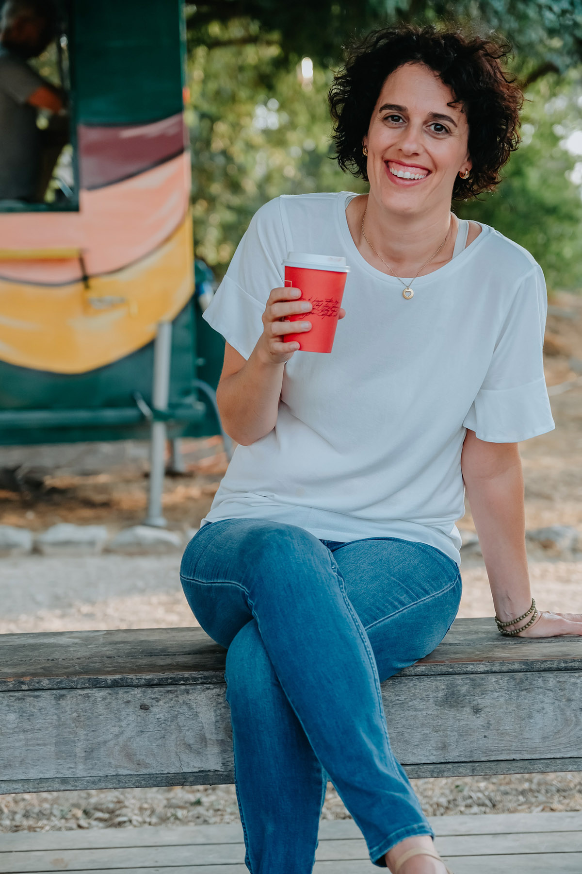 מיכל ספיר מנהלת קהילת קופי טרייל. צילום: דיאנה ספיר