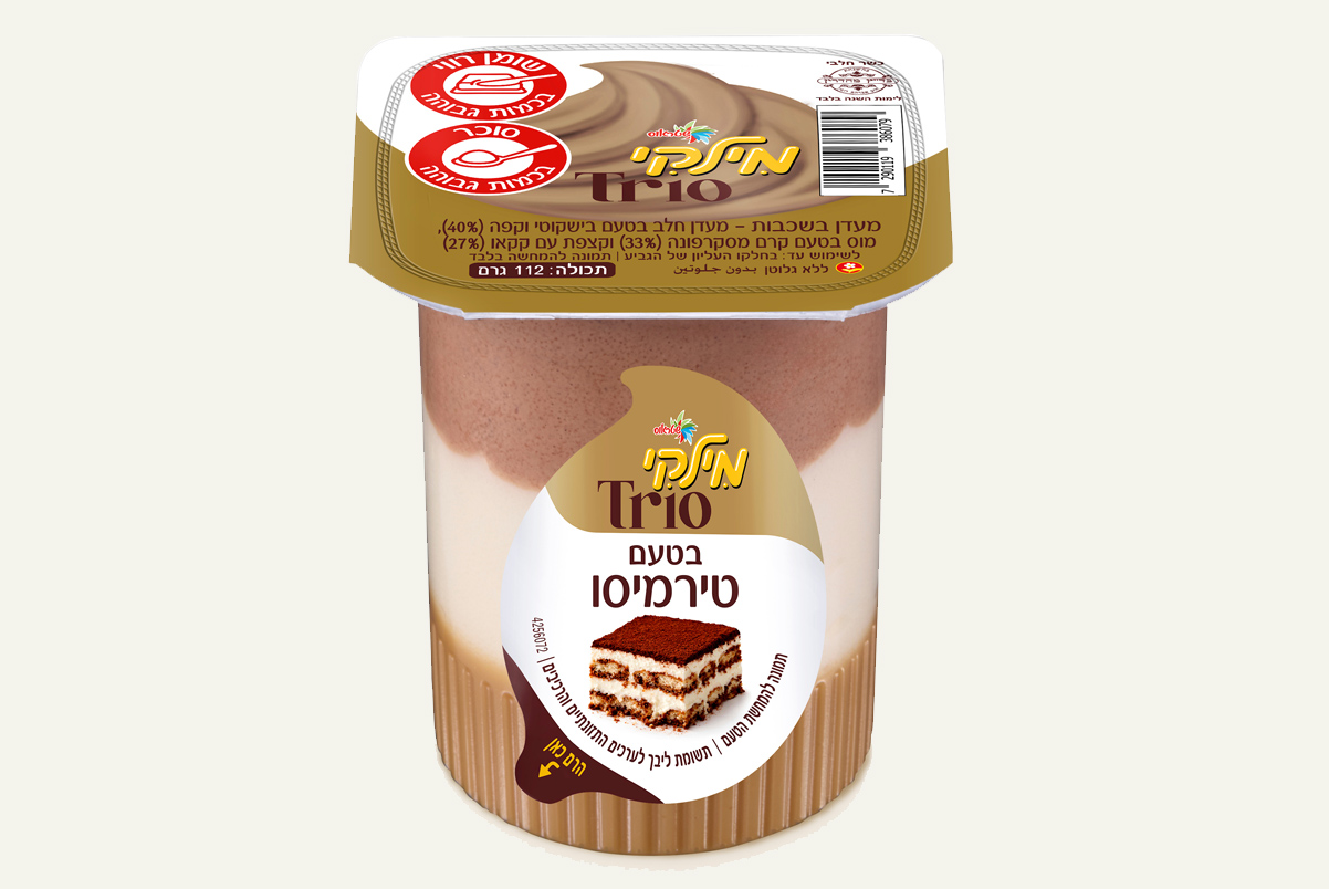 מילקי טריו בטעם טירמיסו (צילום: סטודיו שטראוס)