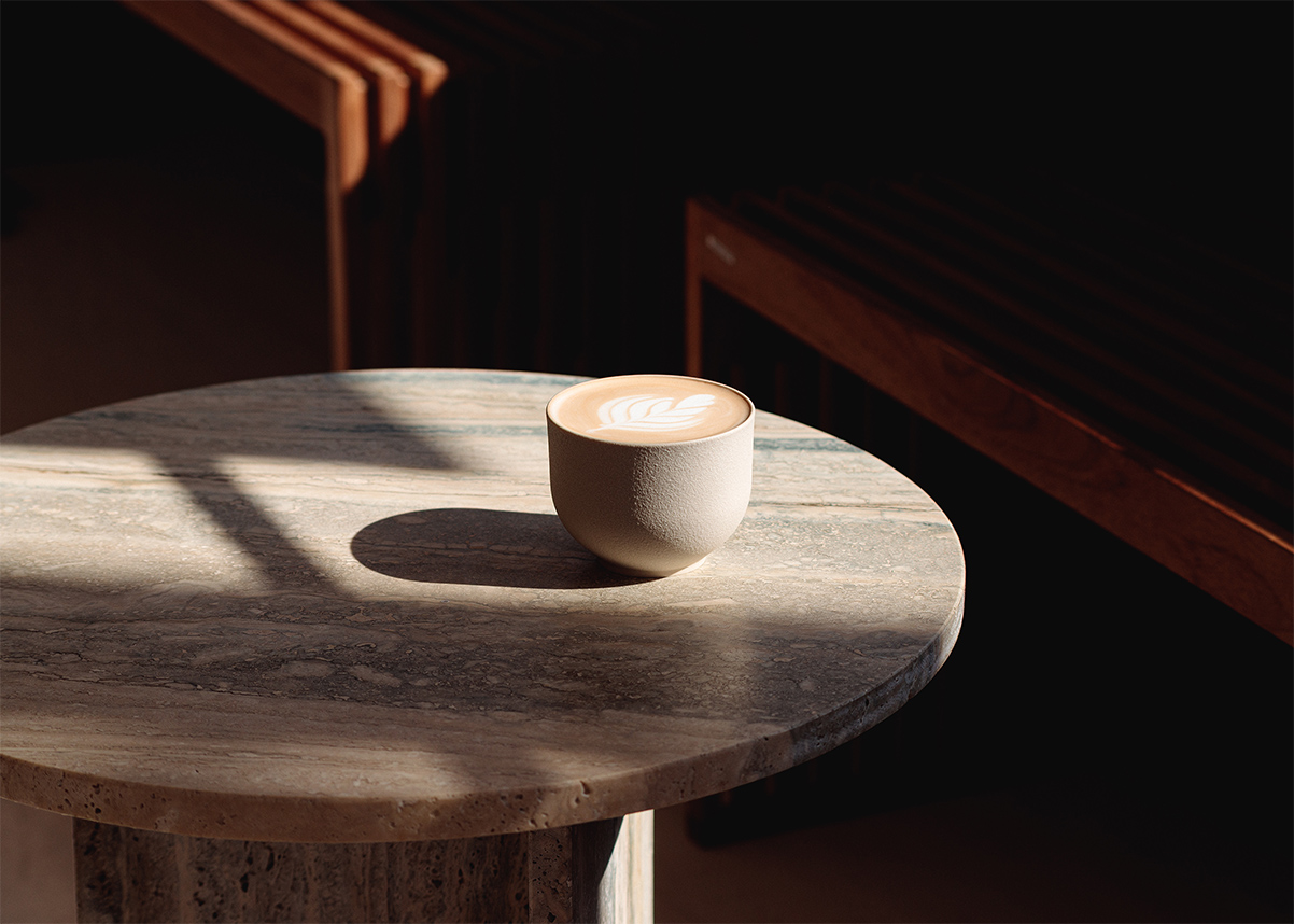 כוס לקורטדו מסדרת TERRA. צילום: באדיבות Odaka
