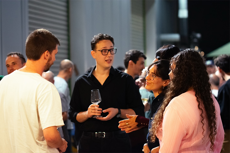 בן חמי באירוע Roasters Summit 2025. צילום: באדיבות Coffee-Tech Engineering