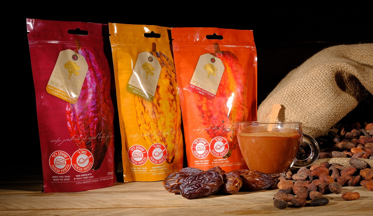 שיקוי משקה קקאו פראי בשלושה טעמים. צילום: שייקה איתן