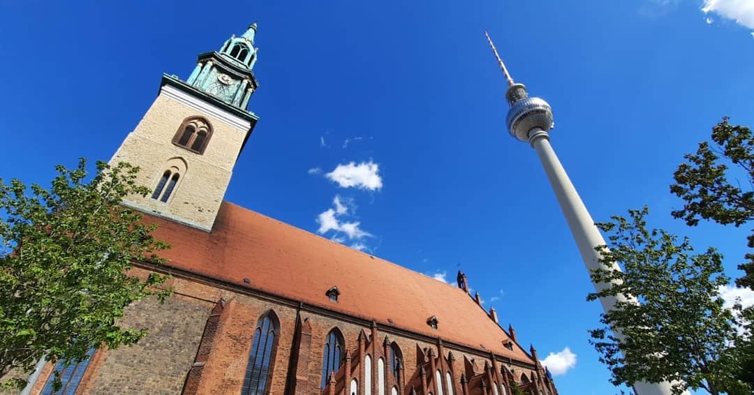 כנסיית סנט מרי בברלין. צילום: אינסטגרם marienkirche_berlin