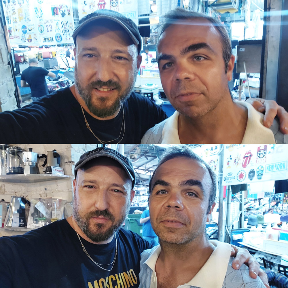 ד"ר דניאל כהן ואיתי שקד. צילום: איתי שקד