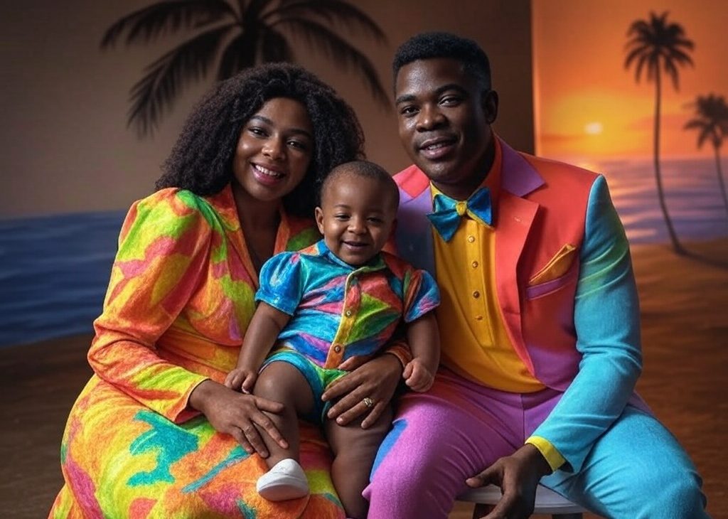 מקס, ג'ני וג'ואל בחופשה באתיופיה. אילוסטרציה