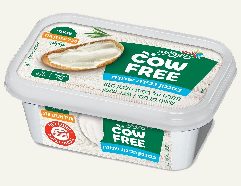 סימפוניה Cow Free גבינת שמנת 15% ללא חלב. צילום: סטודיו שטראוס