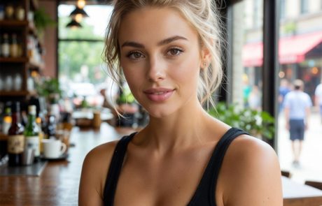 אהבה בינלאומית על הבר, עם מִיה