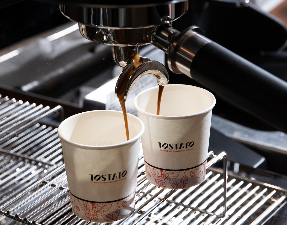 אספרסו של Tostato. צילום: יעקב בלומנטל