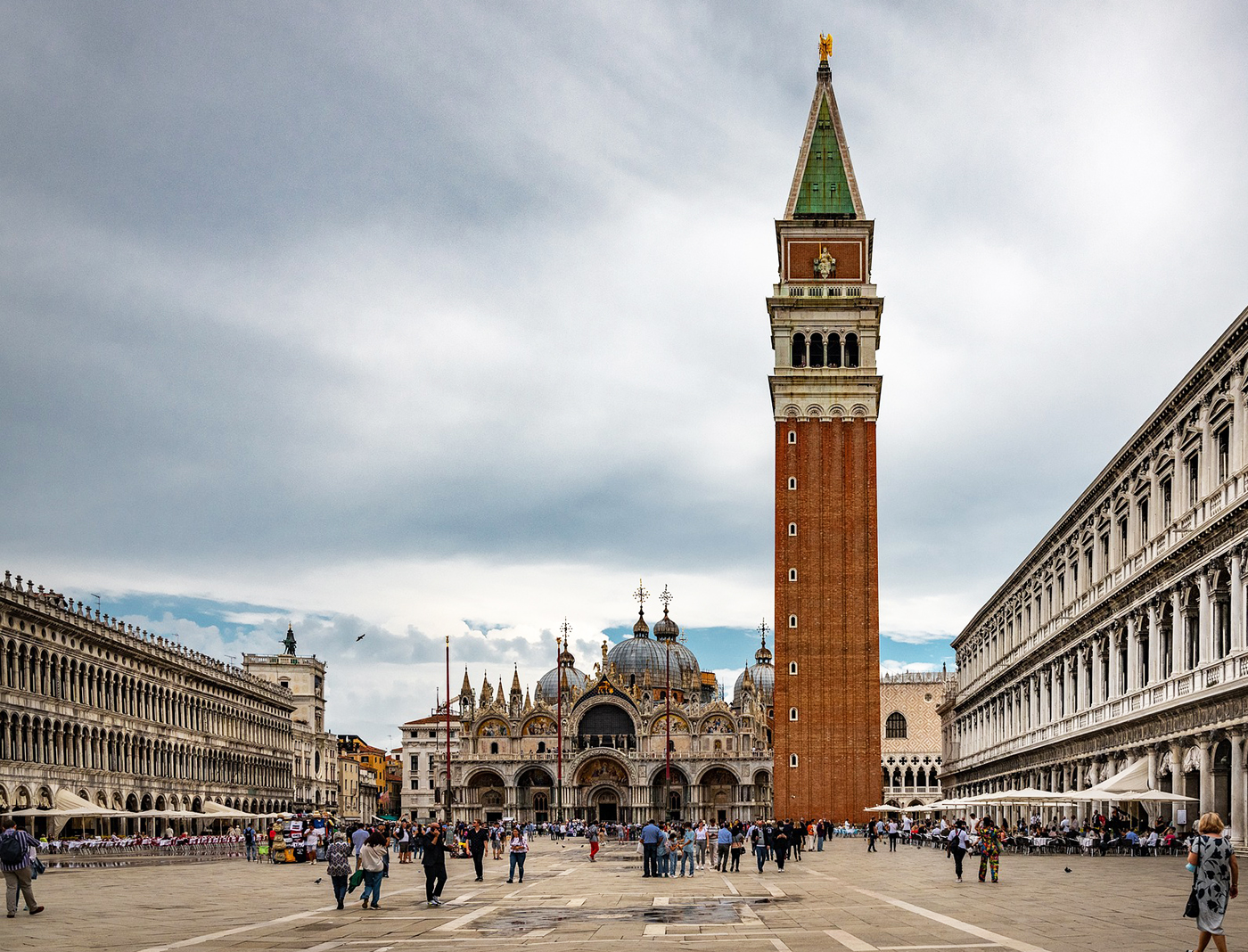 כיכר סן מרקו בוונציה. צילום: IdaT