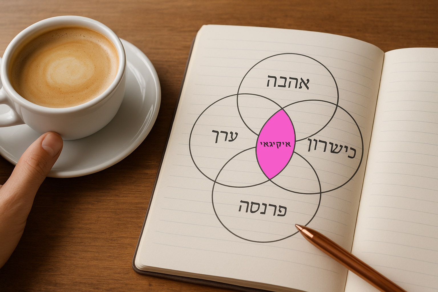 מה זה איקיגאי? הנקודה שבה אהבה, ערך, כישרון ופרנסה מתחברים