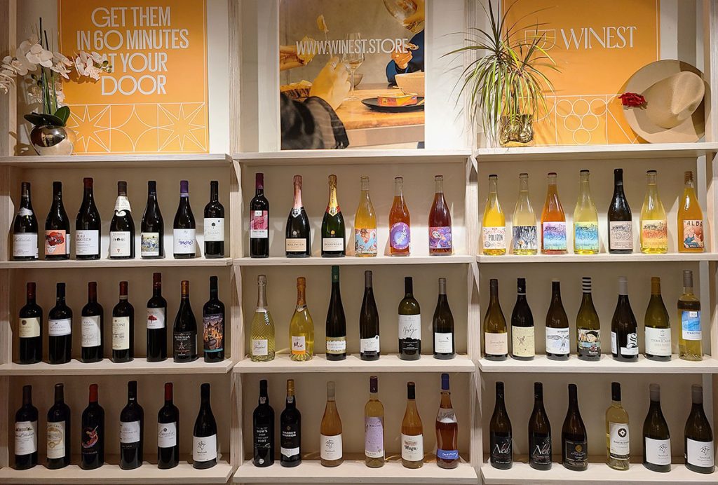 winest - החנות הדיגיטלית שהפכה לחנות פיזית בתל אביב. צילום: מגזין שותים
