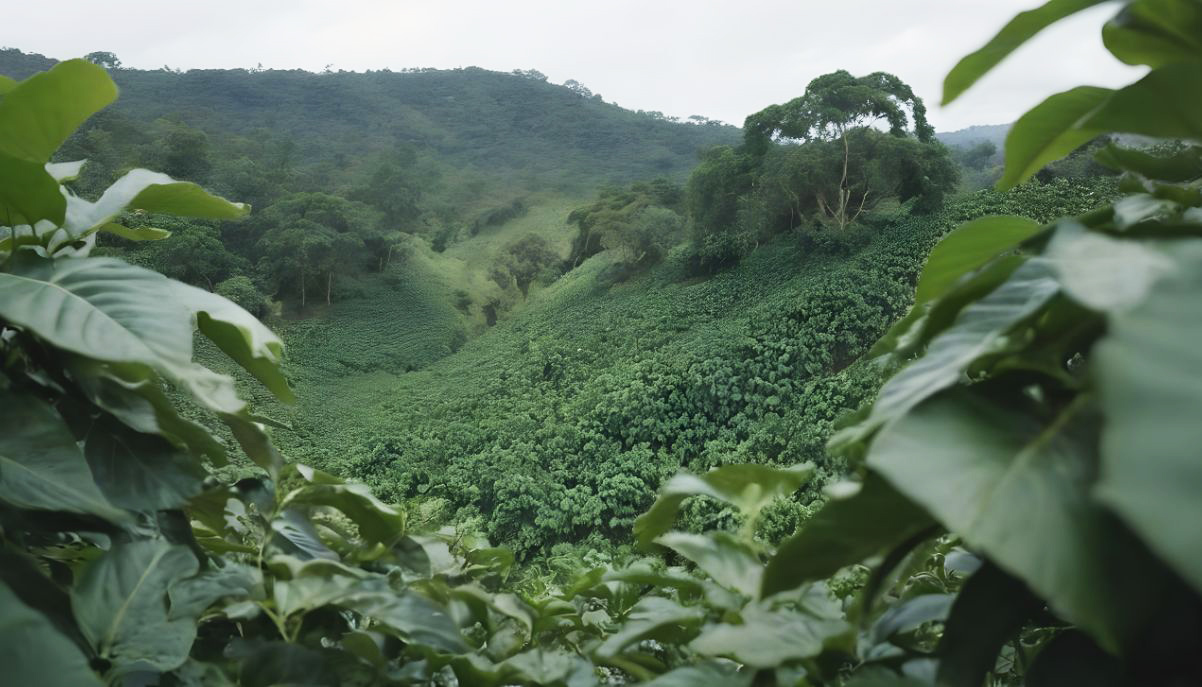 מטע קפה בגבהות מאפינגה בזמביה